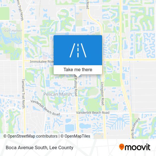Mapa de Boca Avenue South