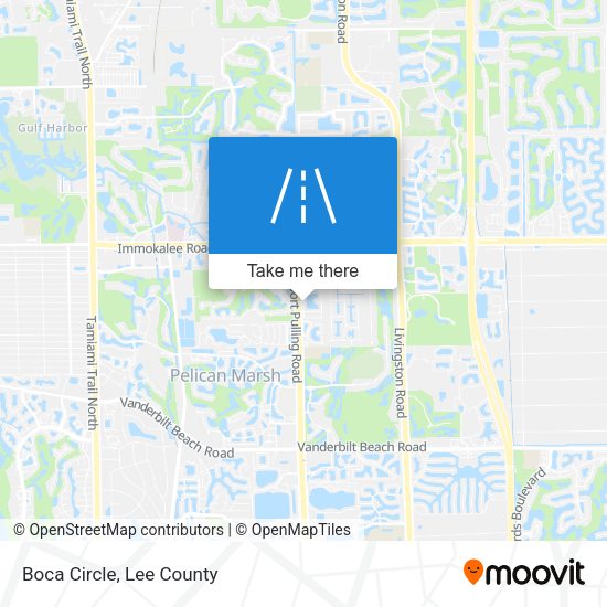 Boca Circle map