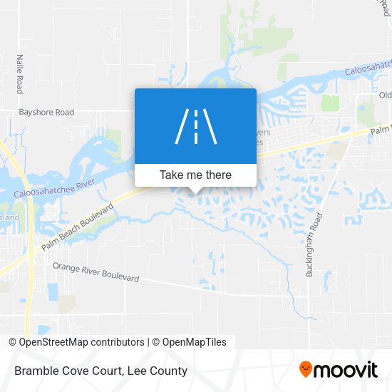 Bramble Cove Court map
