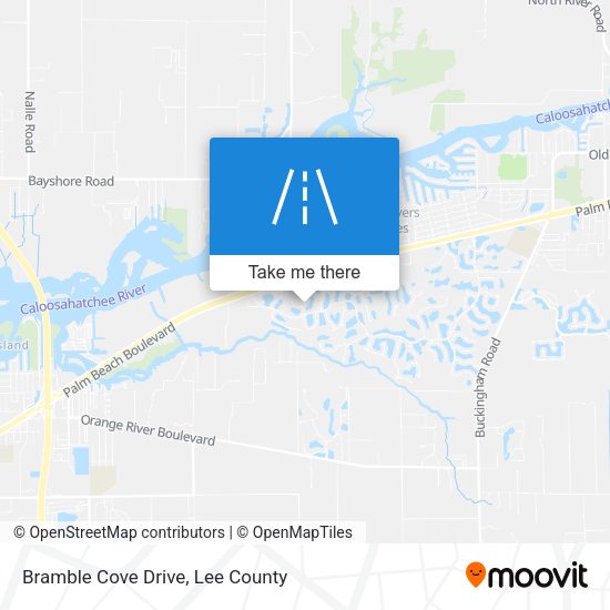 Bramble Cove Drive map
