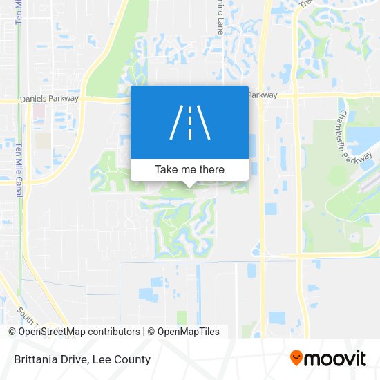 Mapa de Brittania Drive