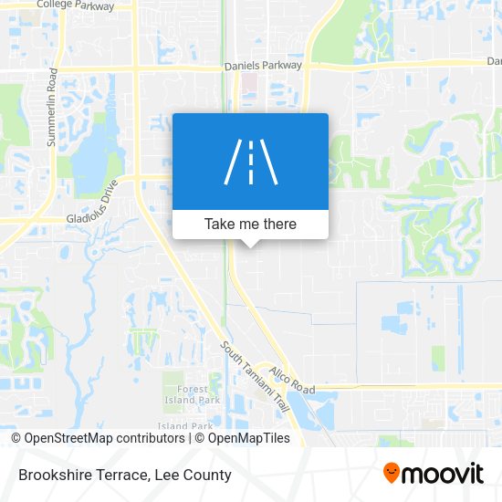 Brookshire Terrace map