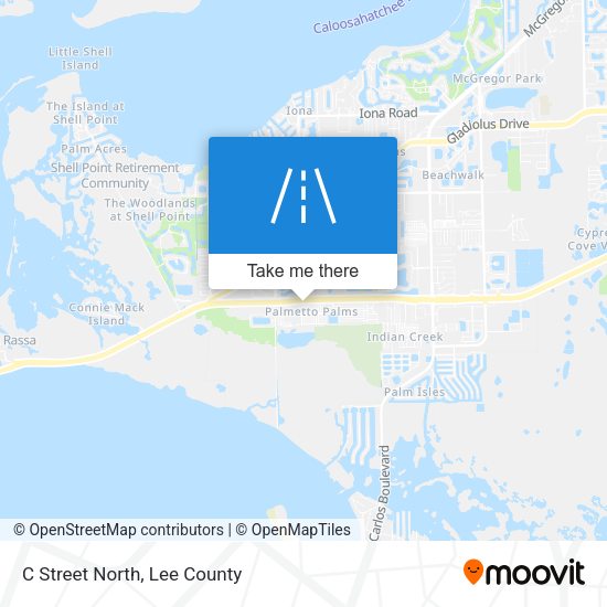 Mapa de C Street North