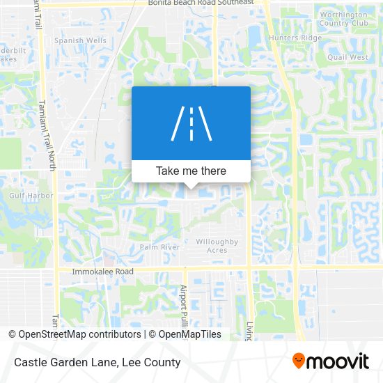 Mapa de Castle Garden Lane