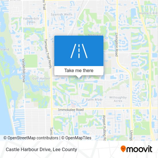 Castle Harbour Drive map
