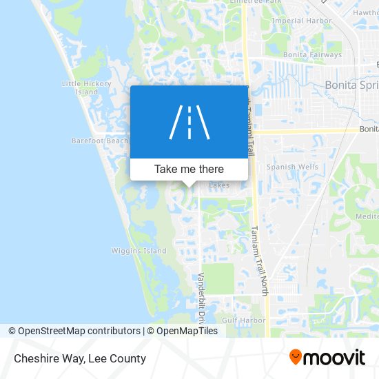 Cheshire Way map