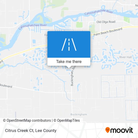 Mapa de Citrus Creek Ct