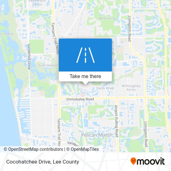 Mapa de Cocohatchee Drive