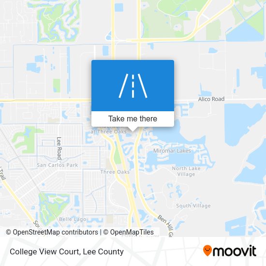 Mapa de College View Court