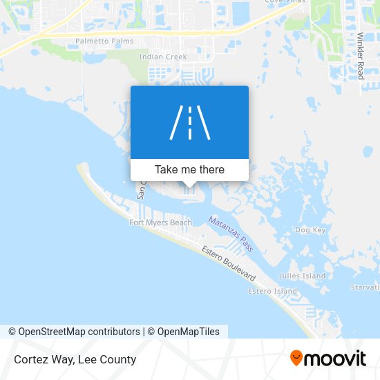 Mapa de Cortez Way