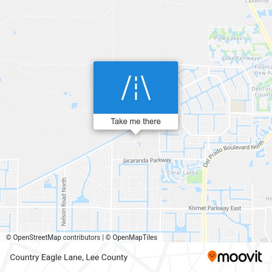 Mapa de Country Eagle Lane