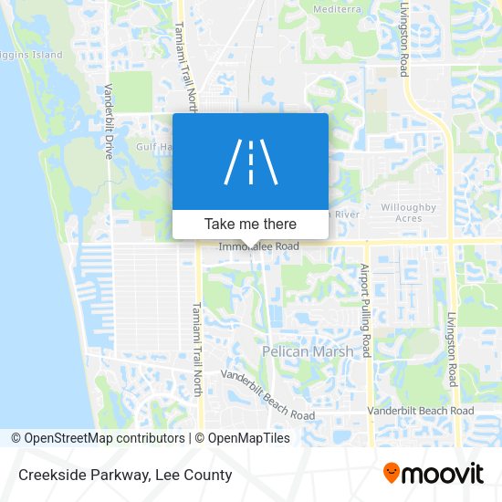 Creekside Parkway map