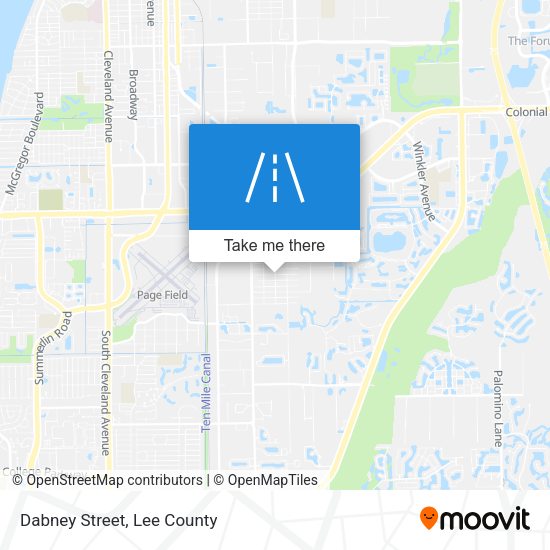 Mapa de Dabney Street