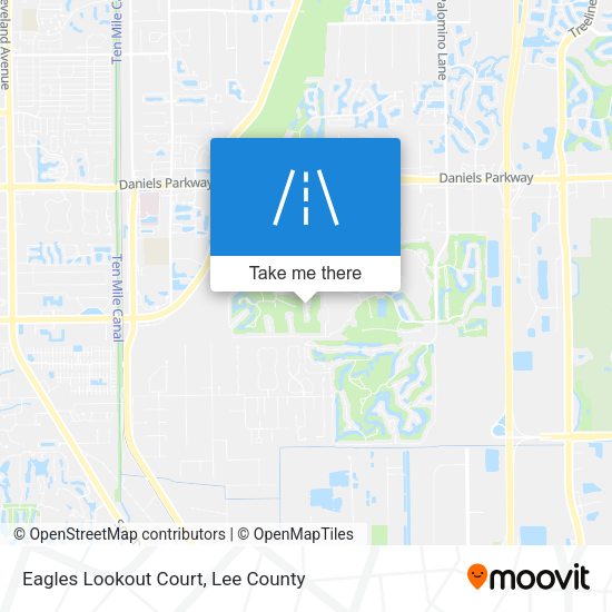Eagles Lookout Court map