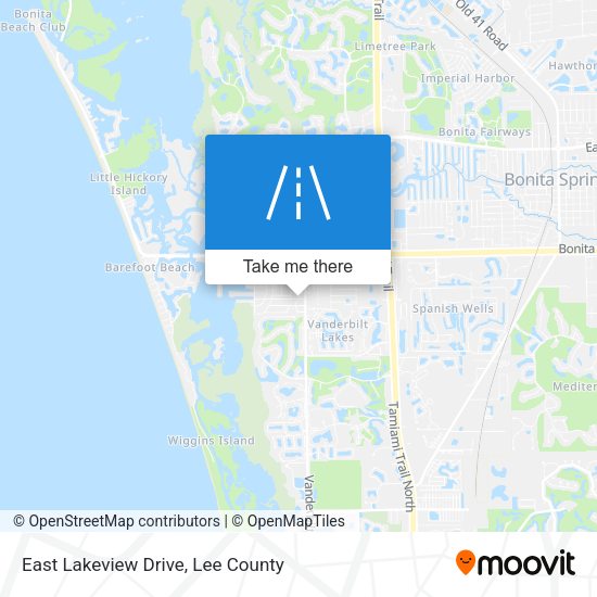East Lakeview Drive map