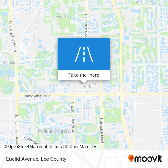 Mapa de Euclid Avenue