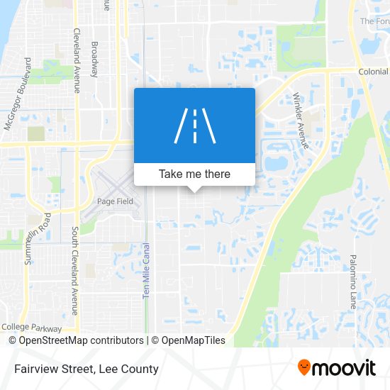 Mapa de Fairview Street