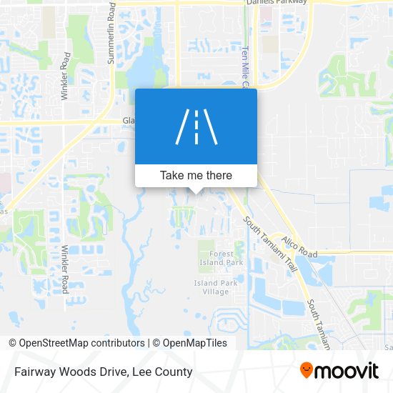 Mapa de Fairway Woods Drive