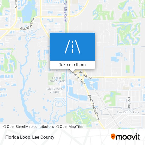 Florida Loop map