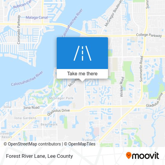 Mapa de Forest River Lane