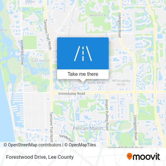 Forestwood Drive map