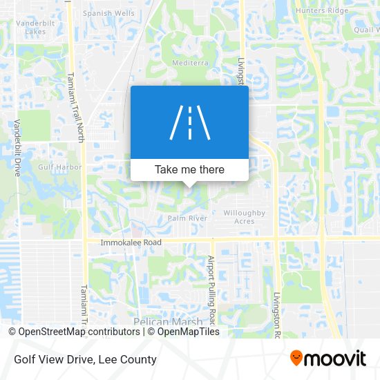 Golf View Drive map