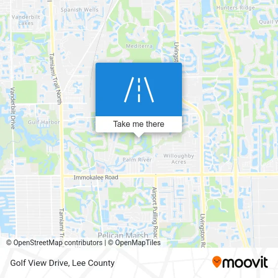 Golf View Drive map