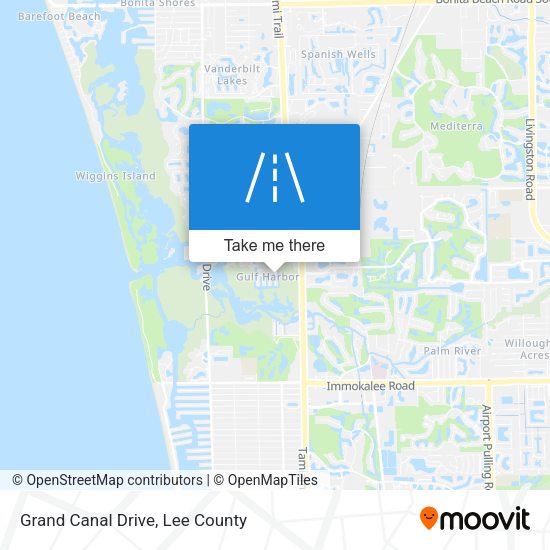 Mapa de Grand Canal Drive