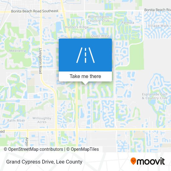 Grand Cypress Drive map