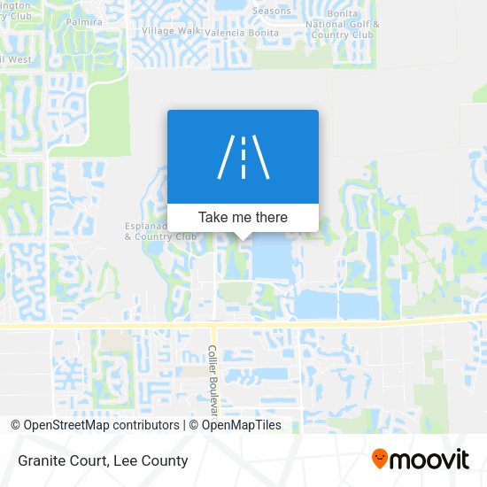 Mapa de Granite Court