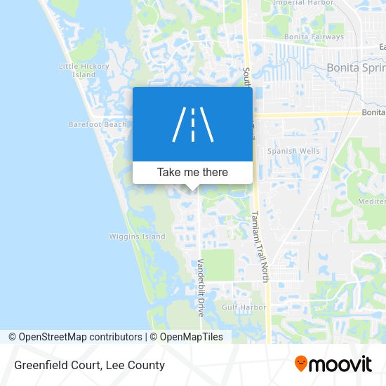Mapa de Greenfield Court