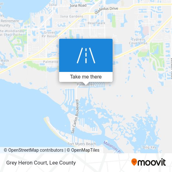Grey Heron Court map
