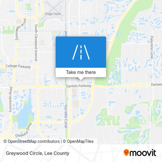 Mapa de Greywood Circle