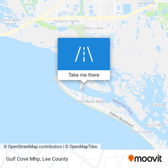 Mapa de Gulf Cove Mhp