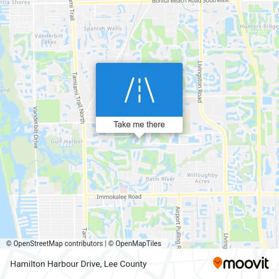 Mapa de Hamilton Harbour Drive