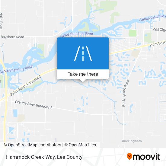 Mapa de Hammock Creek Way