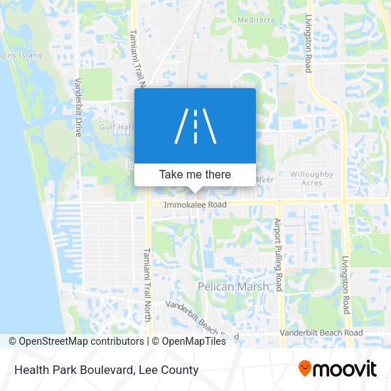 Health Park Boulevard map