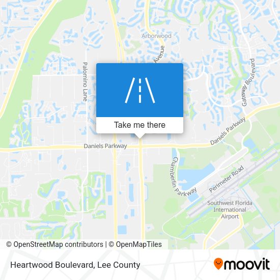 Mapa de Heartwood Boulevard