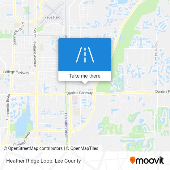 Mapa de Heather Ridge Loop