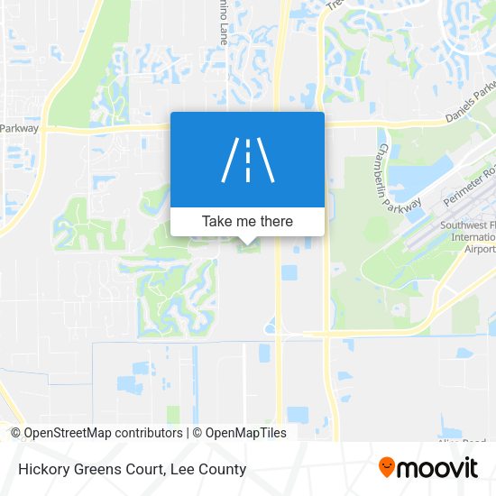Mapa de Hickory Greens Court