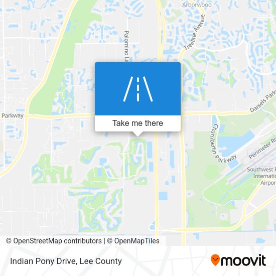 Mapa de Indian Pony Drive