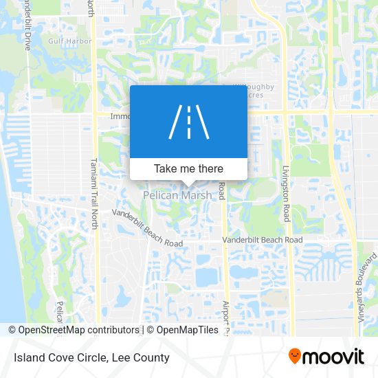 Island Cove Circle map