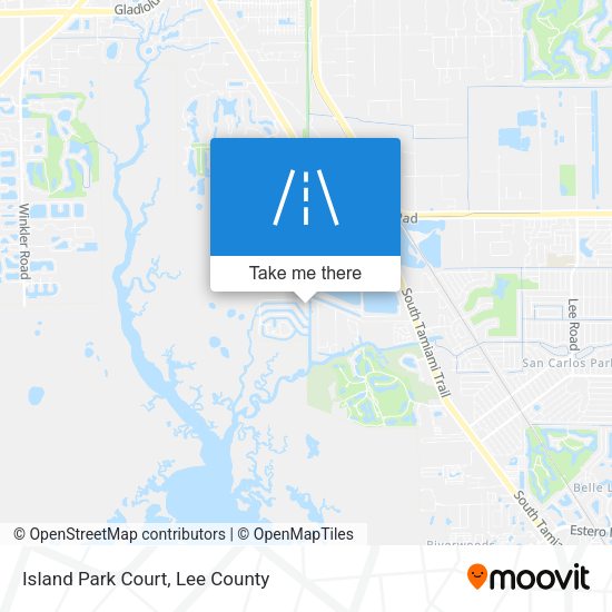 Mapa de Island Park Court