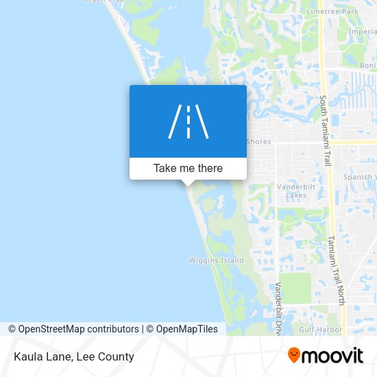 Mapa de Kaula Lane