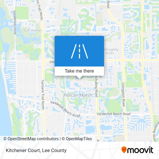 Mapa de Kitchener Court