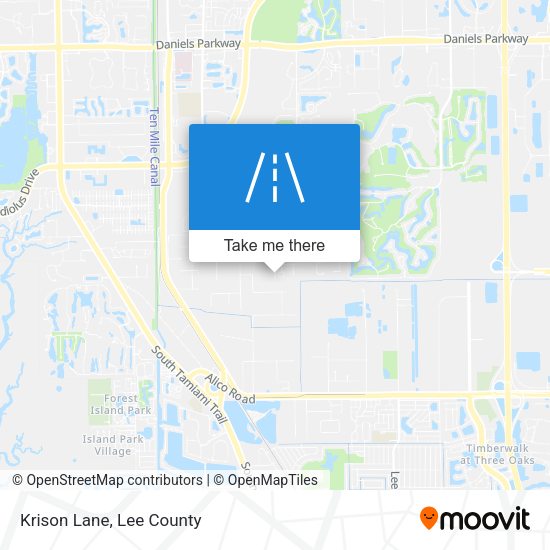 Mapa de Krison Lane