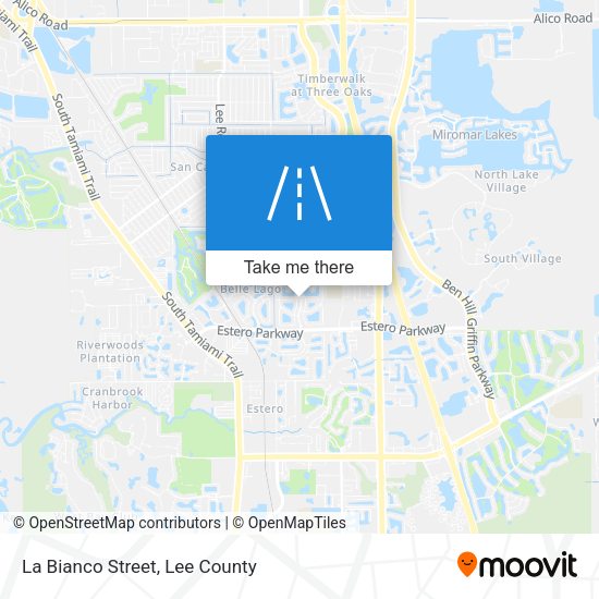 La Bianco Street map