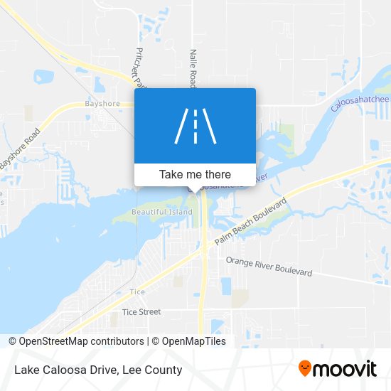 Mapa de Lake Caloosa Drive
