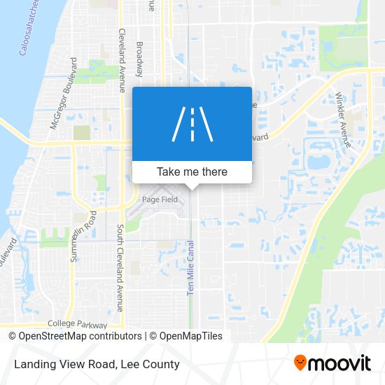 Mapa de Landing View Road