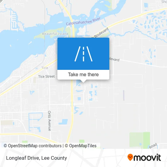 Longleaf Drive map